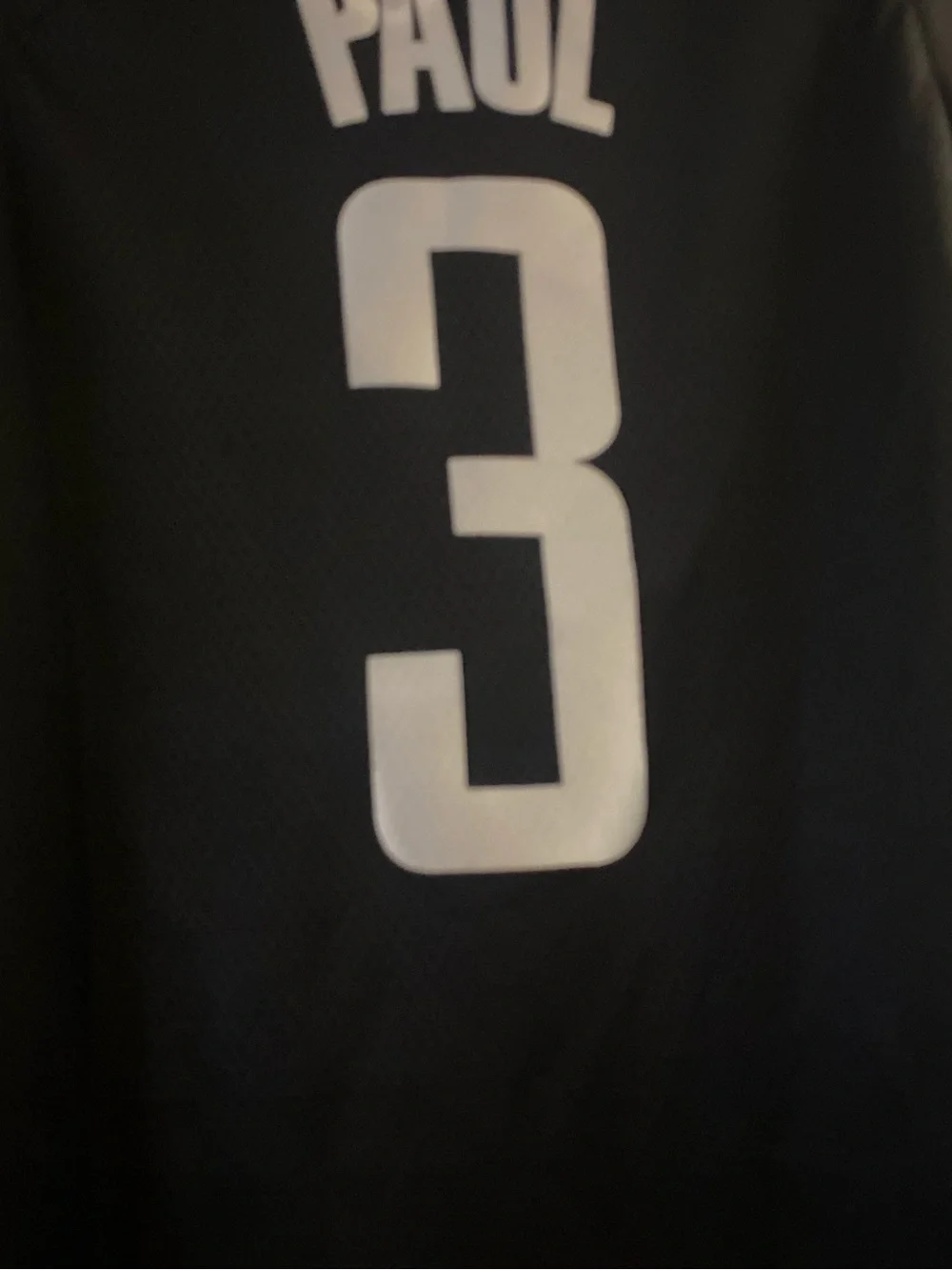 Nike Houston Basketball Jersey - Black with Red & White Trim